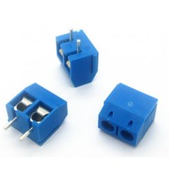 2 Way 5mm PCB Mount Screw Terminal