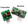 433Mhz RF Transmitter & Receiver