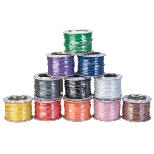 0.5mm Stranded Panel Wire (per meter) (Orange, Red, Black, Purple, Grey, Brown)