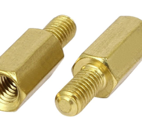 6mm Brass Male-Female spacer M3