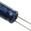 Capacitor 100uF 25v