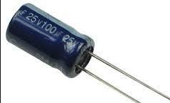 Capacitor 100uF 25v