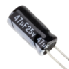 Capacitor 47uF 25v