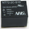 NT72-2C-S10 Relay 10A 12VDC