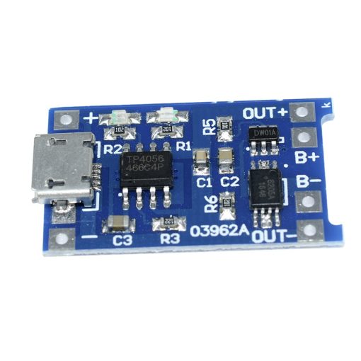 TP 4056 5v Micro USB 1A 18650 Lithium Battery Charging Module