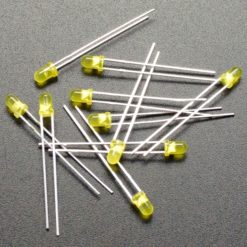 3mm LED Yellow (10Pack)