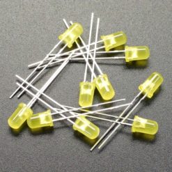 5mm LED Yellow (10Pack)