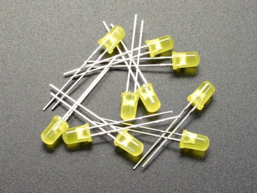 5mm LED Yellow (10Pack)