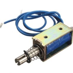 Push-Pull Open-Frame Mini Solenoid-Electromagnet-12V