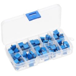 10 Values 50pcs 3296W Adjustable Resistor Box Kit