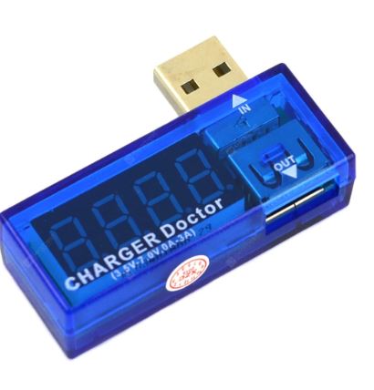 USB Power Charging Current Voltage Tester