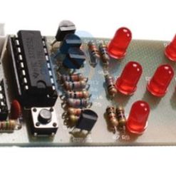 NE555 CD4017 5mm Red LEDs ICSK057A Electronic Fun DIY Kit