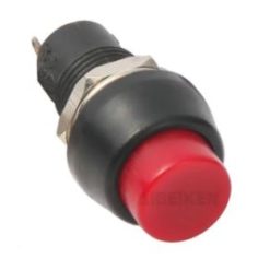 12mm Panel Mount Push Button PBS-11 RED