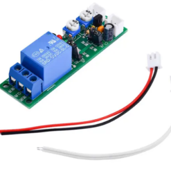 JK11 Adjustable Cycle Timer Delay Relay On/Off Switch Relay Shield DC 12V  Timer Delay Relay Module (0-120min）