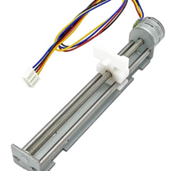 DC 5V-9V 12V 2 phase 4 wire stepper motor linear rail 90mm lifting lead screw linear stage actuator with nut slider step angle 18 degree