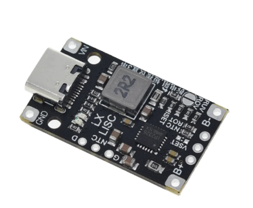 High-power lithium battery pack Charging board 2S/3S BMS boost quick charge /3.7V polymer/UAV charging module Type-C USB