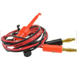 1 Pair Banana Plug To Test Hook Clip Probe Lead Cable
