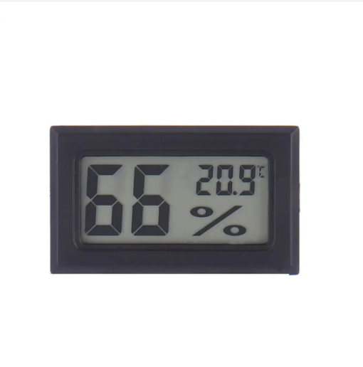 Mini LCD Digital Display Temperature Sensor Humidity Meter Gauge