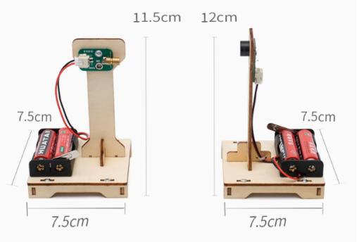 DIY Laser infrared alarm