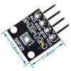 SGP30 gas sensor module TVOC/eCO2 air quality formaldehyde carbon dioxide measurement