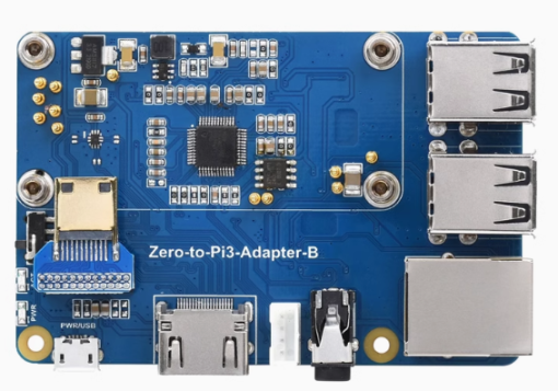 Raspberry Pi Zero 2W To 3B Adapter