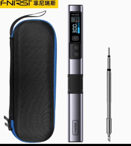 FNIRSI HS-02 smart electric soldering iron 100W