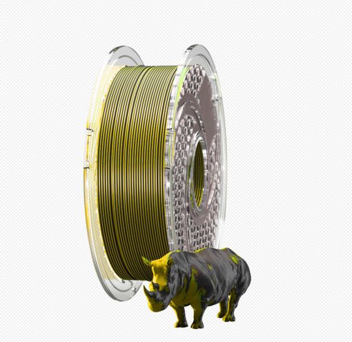SA Filament - Dual Silk PLA - Charred Gold - 750g - 1.75mm