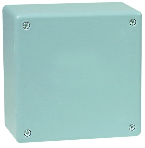 Project Box 105mm x 105mm x 50mm Ribbed