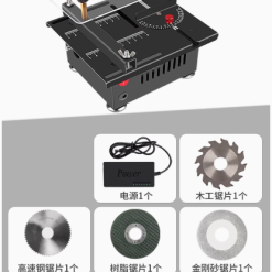 Mini Desktop Electric Saw +Cutting Disk