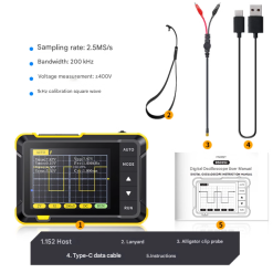 FNIRSI Handheld Mini Digital Oscilloscope  DSO152
