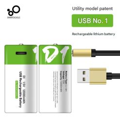 D-Cell USB-C Rechargeable  Battery (Pack of Two)